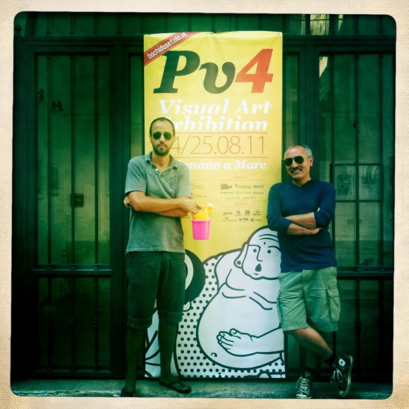 Fabrizio e Giorgio a Pilognano