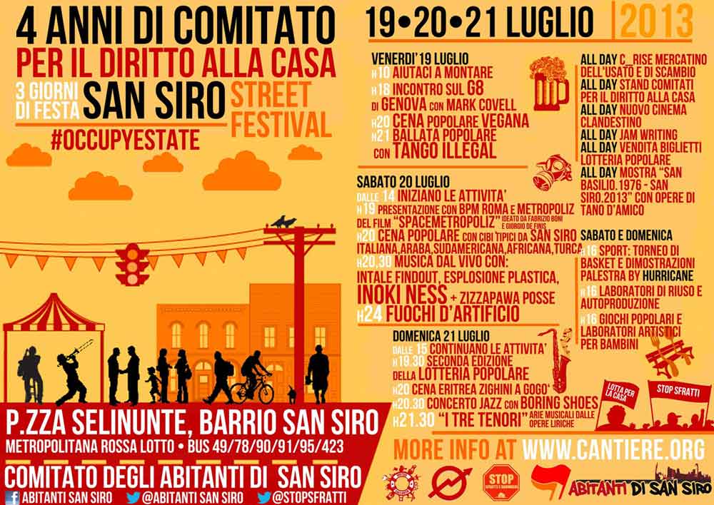 Space Metropoliz al San Siro Street Fesival